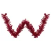 9' X 12" Metallic Red Tinsel Artificial Christmas Garland, Unlit 1 9' X 12" Metallic Red Tinsel Artificial Christmas Garland, Unlit -Noel Twinkle Shop northlight v27358 04184.1684942200
