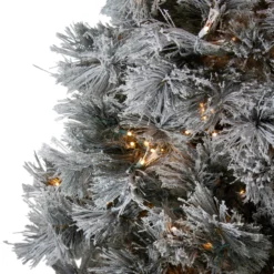 7.5' Pre-Lit Full Black Spruce Artificial Christmas Tree - Clear LED Lights 10 7.5' Pre-Lit Full Black Spruce Artificial Christmas Tree - Clear LED Lights -Noel Twinkle Shop northlight v27372 2 54081.1684856105