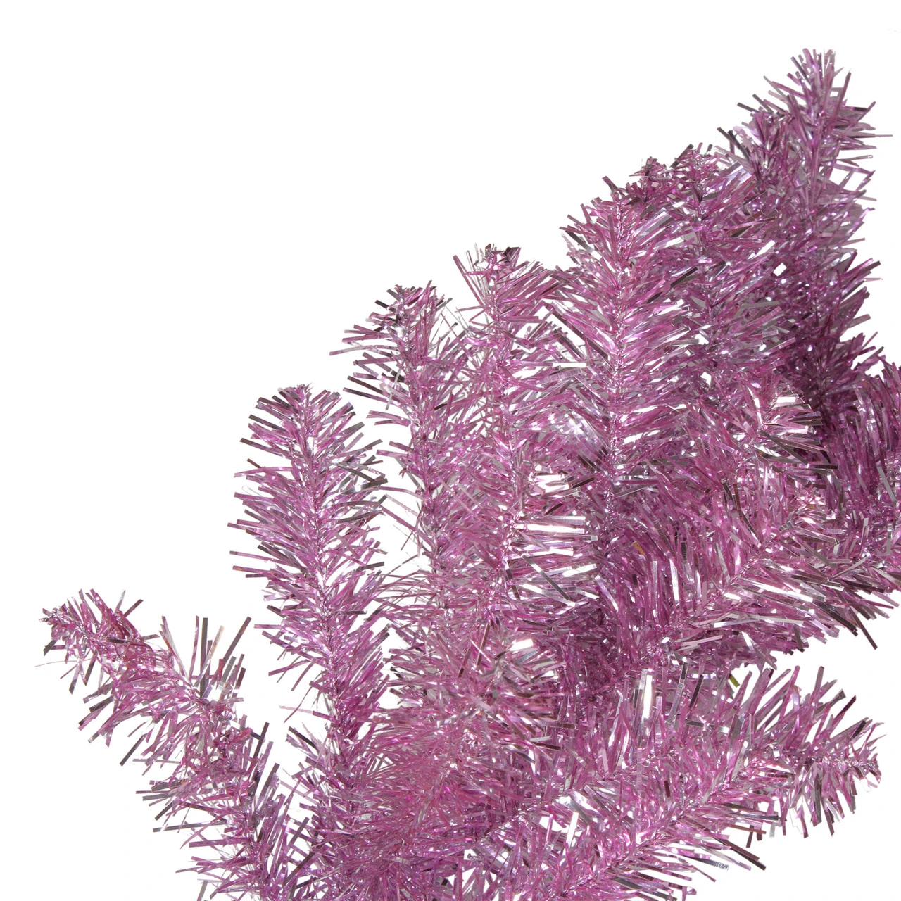 9' X 12" Pink Artificial Christmas Garland, Unlit 4 9' X 12" Pink Artificial Christmas Garland, Unlit - Image 2