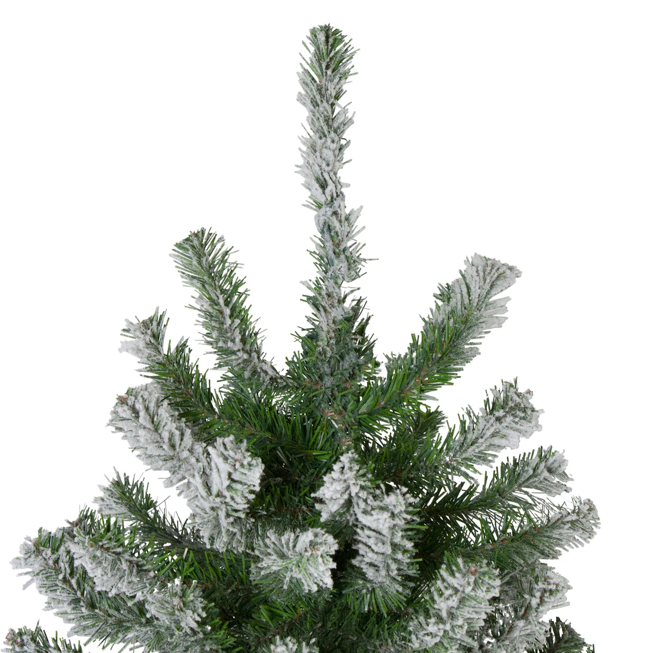 6ft Flocked Alpine Artificial Christmas Tree - Unlit 7 6ft Flocked Alpine Artificial Christmas Tree - Unlit - Image 5