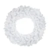 48" Icy White Spruce Artificial Christmas Wreath - Unlit -Noel Twinkle Shop northlight v87060 66110.1667582086