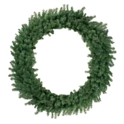 Canadian Pine Commercial Size Artificial Christmas Wreath, 60-Inch, Unlit