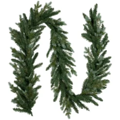 9' X 14" Blue Spruce Artificial Christmas Garland, Unlit