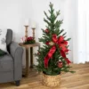 4' Pre-Lit Potted Grande SpruceArtificial Christmas Tree, Clear Lights -Noel Twinkle Shop northlight v94168 1 14546.1681395771