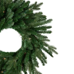 Pre-Lit Grande Spruce Artificial Christmas Wreath, 24-Inch, Clear Lights -Noel Twinkle Shop northlight v94173 2new 89082.1674058072