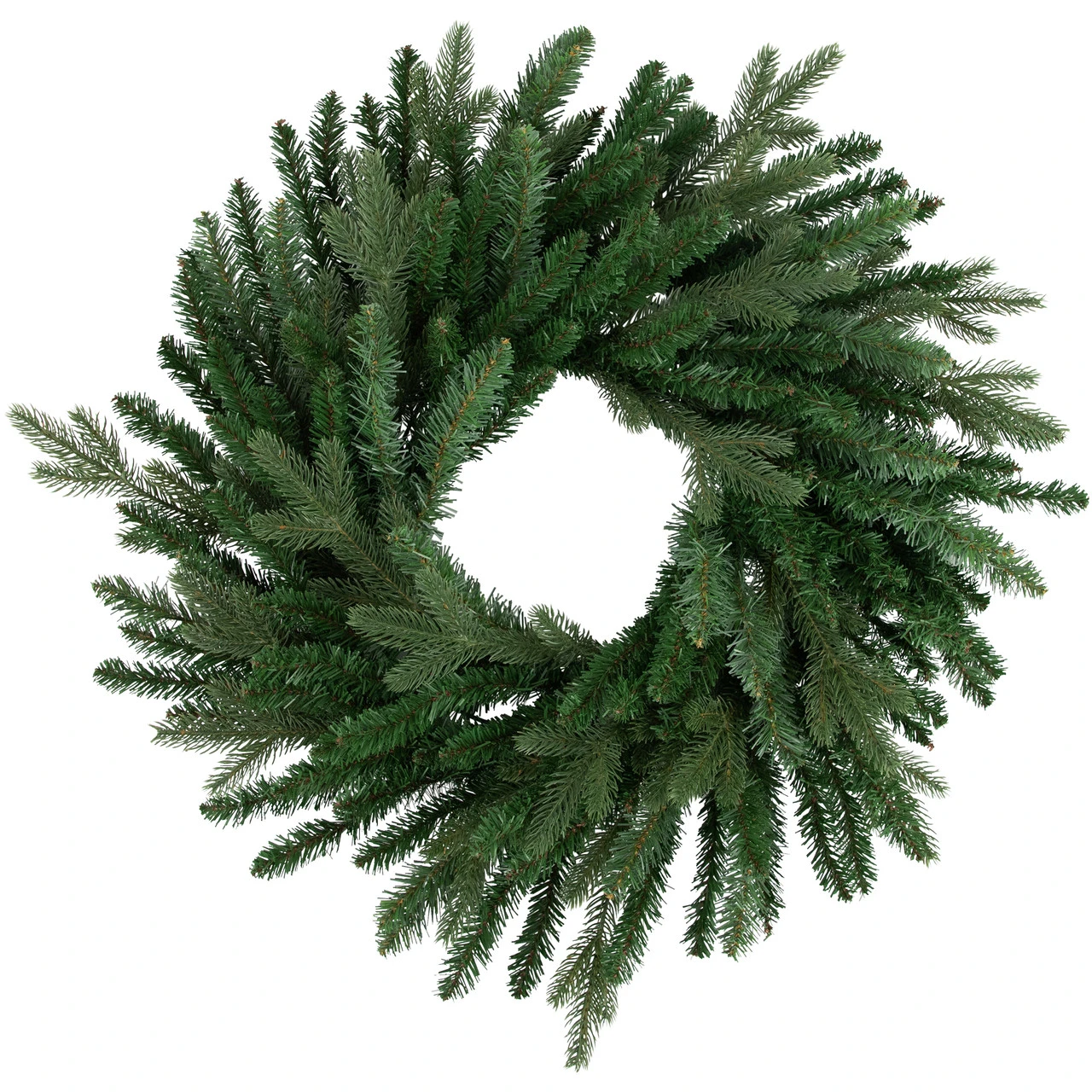 Grande Spruce Artificial Christmas Wreath, 24-Inch, Unlit 5 Grande Spruce Artificial Christmas Wreath, 24-Inch, Unlit - Image 3