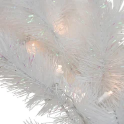 9' X 14" Pre-Lit White Alaskan Pine Artificial Christmas Garland, Warm White LED Lights 13 9' X 14" Pre-Lit White Alaskan Pine Artificial Christmas Garland, Warm White LED Lights -Noel Twinkle Shop northlight v94180 02 85801.1684869191