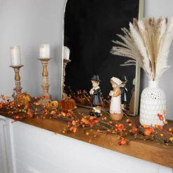 5' X 6" Autumn Harvest Berries And Leaves Rustic Twig Artificial Thanksgiving Garland - Unlit -Noel Twinkle Shop northlight vm02195 3 72712.1670956218