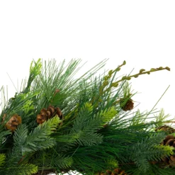 28" Long Needle And Pine Cones Artificial Christmas Wreath - Unlit 9 28" Long Needle And Pine Cones Artificial Christmas Wreath - Unlit -Noel Twinkle Shop northlight vm26526 2 33505.1667491063