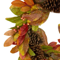 Leaves And Berries Twig Artificial Thanksgiving Wreath - 26-Inch, Unlit -Noel Twinkle Shop northlight vm26528 1updated 75919.1667655229