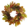 Leaves And Berries Twig Artificial Thanksgiving Wreath - 26-Inch, Unlit 1 Leaves And Berries Twig Artificial Thanksgiving Wreath - 26-Inch, Unlit -Noel Twinkle Shop northlight vm26528 60036.1667655229