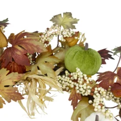 Green Pumpkins And Straw Artificial Fall Harvest Wreath - 24 Inch, Unlit 7 Green Pumpkins And Straw Artificial Fall Harvest Wreath - 24 Inch, Unlit -Noel Twinkle Shop northlight vm26533 4 91937.1667573681