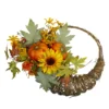 Cornucopia And Sunflower With Pumpkins Artificial Thanksgiving Wreath - 20-Inch, Unlit 1 Cornucopia And Sunflower With Pumpkins Artificial Thanksgiving Wreath - 20-Inch, Unlit -Noel Twinkle Shop northlight vm26548 66187.1667488692
