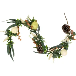 5' X 6" Green Gourds And Foliage Artificial Fall Harvest Garland - Unlit -Noel Twinkle Shop northlight vm26549 6 46470.1684342829