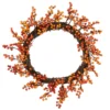 Red And Orange Artificial Berry Artificial Thanksgiving Wreath, 18-Inch, Unlit 2 Red And Orange Artificial Berry Artificial Thanksgiving Wreath, 18-Inch, Unlit -Noel Twinkle Shop northlight vm37741 1update 68617.1667488395