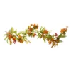 5' X 10" Pumpkins And Berries With Leaves Artificial Thanksgiving Garland - Unlit -Noel Twinkle Shop northlight vm37754 99442.1667530690