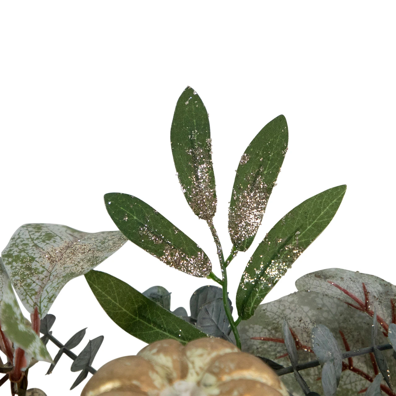 36" Neutral Colored Pumpkin And Pine Cones Fall Harvest Swag - Unlit 7 36" Neutral Colored Pumpkin And Pine Cones Fall Harvest Swag - Unlit - Image 5