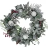 Frosted Cedar And Berries Artificial Christmas Wreath - 24-Inch, Unlit -Noel Twinkle Shop northlight vm90067 90951.1667573676