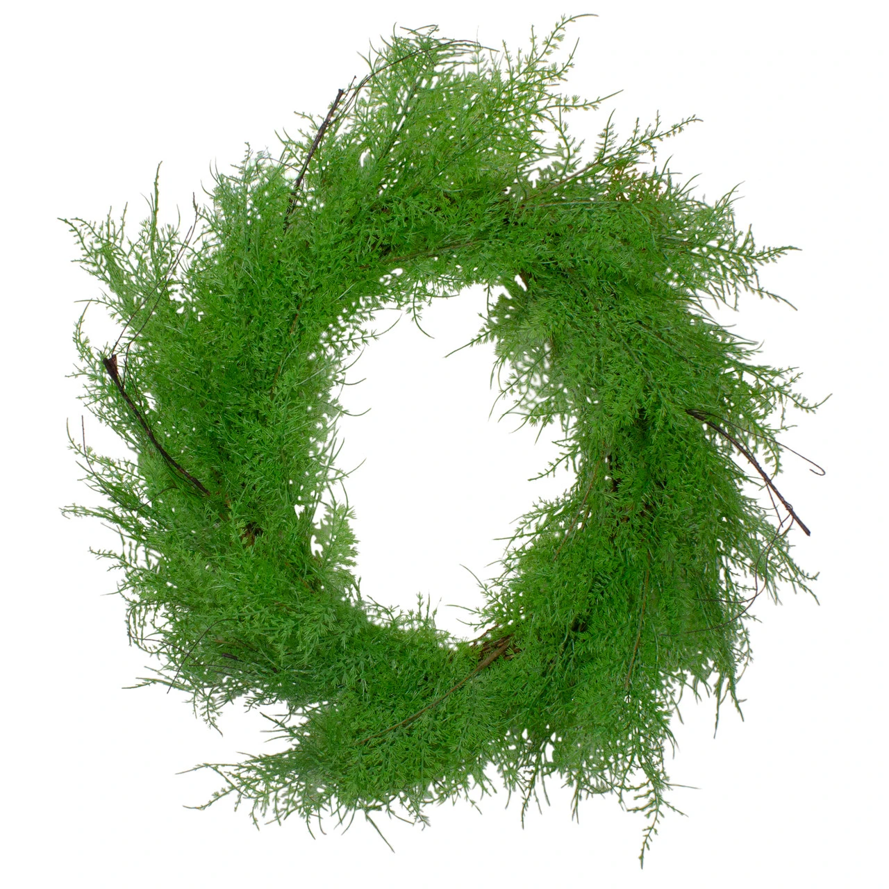 Brown And Green Cedar Christmas Wreath - 24-Inch, Unlit 3 Brown And Green Cedar Christmas Wreath - 24-Inch, Unlit
