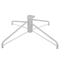 6.5' White Georgian Pine Slim Artificial Christmas Tree, Unlit 13 6.5' White Georgian Pine Slim Artificial Christmas Tree, Unlit -Noel Twinkle Shop northlight whitechristmastree stand 08844.1667487930