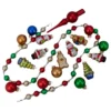 18ct Red And Green Beaded Garland With Christmas Ornaments 30" 1 18ct Red And Green Beaded Garland With Christmas Ornaments 30" -Noel Twinkle Shop northlight wy04152 45561.1669227074