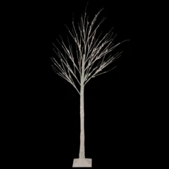 6' LED Lighted White Christmas Twig Tree - Warm White Lights 12 6' LED Lighted White Christmas Twig Tree - Warm White Lights -Noel Twinkle Shop northlight xt92223 onblack 10695.1667530346