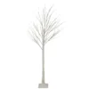 6' LED Lighted White Christmas Twig Tree - Warm White Lights 2 6' LED Lighted White Christmas Twig Tree - Warm White Lights -Noel Twinkle Shop northlight xt92223 updated 26950.1667530346
