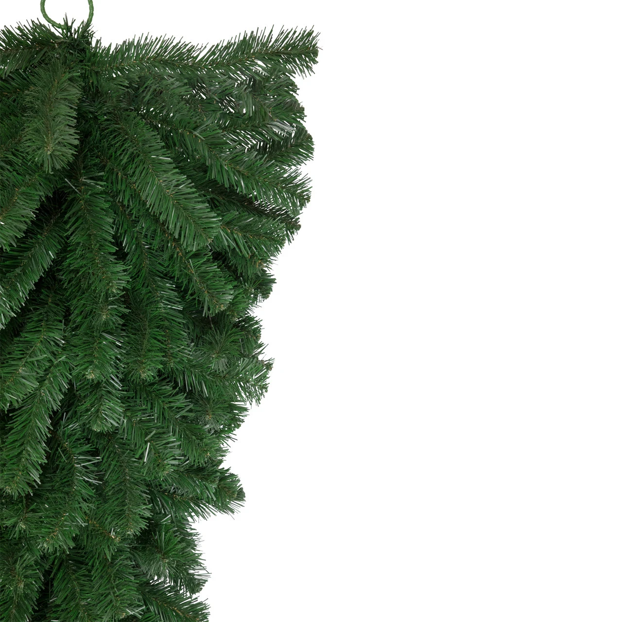 48" Windsor Pine Artificial Christmas Teardrop Swag - Unlit 5 48" Windsor Pine Artificial Christmas Teardrop Swag - Unlit - Image 3