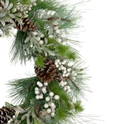 Glittered White Berry And Pinecone Artificial Christmas Wreath, 30-Inch, Unlit 7 Glittered White Berry And Pinecone Artificial Christmas Wreath, 30-Inch, Unlit -Noel Twinkle Shop northlight yk87877 2 sample 22931.1667530472
