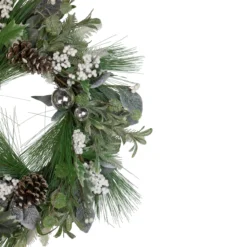 Artificial Christmas Wreath With Assorted Foliage And Berries, 24-Inch, Unlit 9 Artificial Christmas Wreath With Assorted Foliage And Berries, 24-Inch, Unlit -Noel Twinkle Shop northlight yk93228 2 58247.1667572197