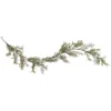 5' X 7" Artificial Christmas Garland With Frosted Foliage And Berries, Unlit -Noel Twinkle Shop northlight yk93234 1 43735.1667530205