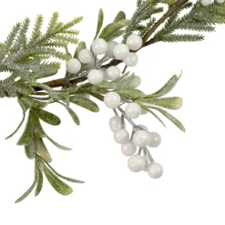 5' X 7" Artificial Christmas Garland With Frosted Foliage And Berries, Unlit 7 5' X 7" Artificial Christmas Garland With Frosted Foliage And Berries, Unlit -Noel Twinkle Shop northlight yk93234 2 42348.1667530205