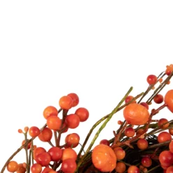 Red And Orange Berries With Mini Pumpkins Fall Harvest Wreath, 20-Inch, Unlit -Noel Twinkle Shop northlight yk93251 3 77979.1667554468