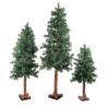 Set Of 3 Slim Woodland Alpine Artificial Christmas Trees 5' - Unlit -Noel Twinkle Shop northlight ynt745 gr 30573.1667517266