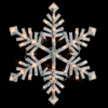 15.5" White Lighted Snowflake Christmas Outdoor Window Silhouette 1 15.5" White Lighted Snowflake Christmas Outdoor Window Silhouette -Noel Twinkle Shop northlight ys27519 1 36002.1677639731