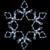 24" White Commercial Size LED Rope Light Snowflake Christmas Decoration 2 24" White Commercial Size LED Rope Light Snowflake Christmas Decoration -Noel Twinkle Shop northlight ys27539 64211.1677642444