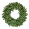 Mixed Canyon Pine Artificial Christmas Wreath - 24-Inch, Clear Lights -Noel Twinkle Shop northlight ywc836 gr 53402.1667659848