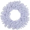 24" White Crystal Spruce Artificial Christmas Wreath - Unlit 1 24" White Crystal Spruce Artificial Christmas Wreath - Unlit -Noel Twinkle Shop northlight z00018 1 35221.1671643764