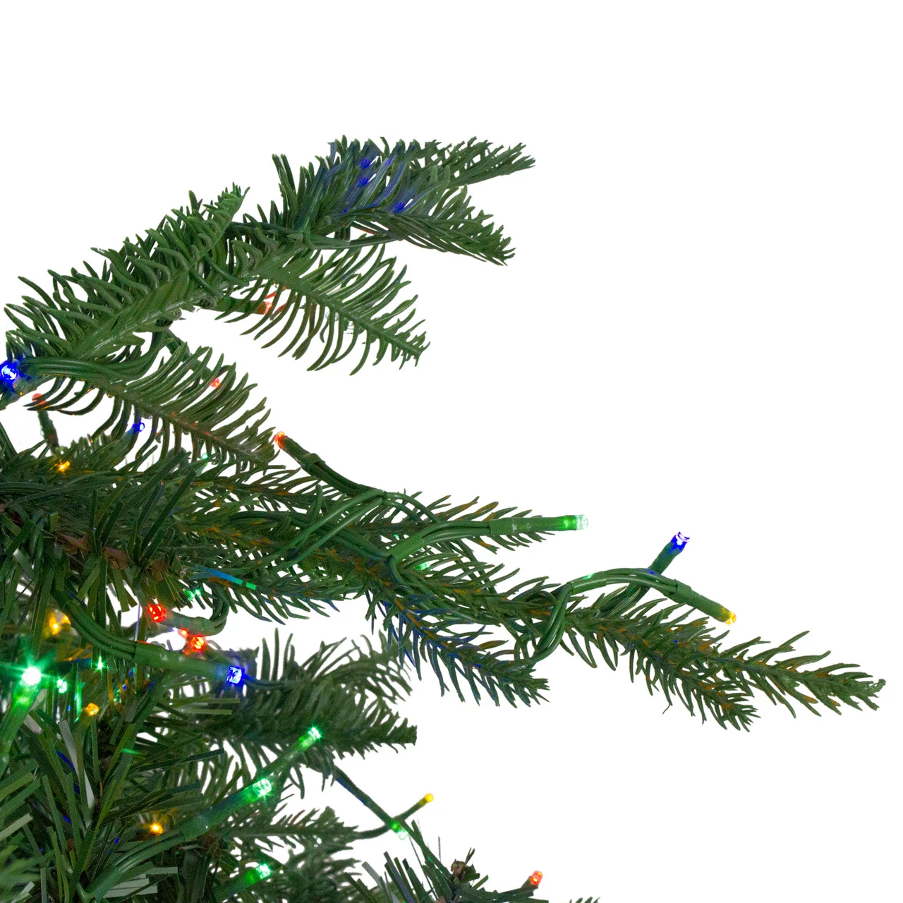 7.5' Pre-Lit Medium Mont Blanc Fir Artificial Christmas Tree - Dual Color LED Lights 8 7.5' Pre-Lit Medium Mont Blanc Fir Artificial Christmas Tree - Dual Color LED Lights - Image 6