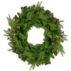 Pre-Lit Mixed Winter Berry Pine Artificial Christmas Wreath - 24-Inch, Clear Lights -Noel Twinkle Shop northlight z27678 52926.1667581933