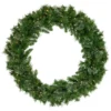 Pre-Lit Mixed Cashmere Pine Artificial Christmas Wreath - 36-Inch, Clear Lights