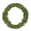 Pre-Lit Northern Pine Artificial Christmas Wreath - 48-Inch, Clear Lights -Noel Twinkle Shop northlight z84671 29936.1667533619