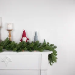 9' X 10" Pre-Lit Noble Fir Artificial Christmas Garland - Clear Lights -Noel Twinkle Shop northlight z85359 2 styled 90651.1671643763