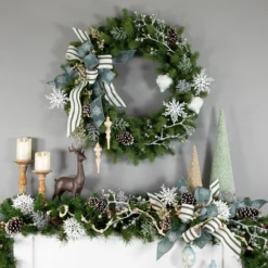 Noble Fir Artificial Christmas Wreath, 30-Inch - Unlit 6 Noble Fir Artificial Christmas Wreath, 30-Inch - Unlit -Noel Twinkle Shop northlight z85366 1 93795.1684870192