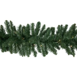 50' X 12" Pre-Lit Commercial Buffalo Fir Christmas Garland- Warm White LED Lights -Noel Twinkle Shop northlight z91489 2 65994.1680213331