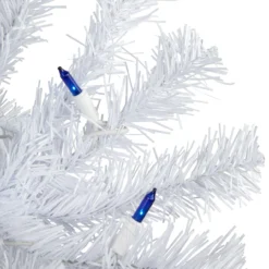 6.5’ Pre-Lit Slim Geneva White Spruce Artificial Christmas Tree, Blue Lights 8 6.5’ Pre-Lit Slim Geneva White Spruce Artificial Christmas Tree, Blue Lights -Noel Twinkle Shop northlight z92373 4 69219.1667017603