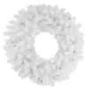 Pre-Lit Geneva White Spruce Artificial Christmas Wreath, 24-Inch, Green Lights -Noel Twinkle Shop northlight z92377 updated2022new 90816.1667530279
