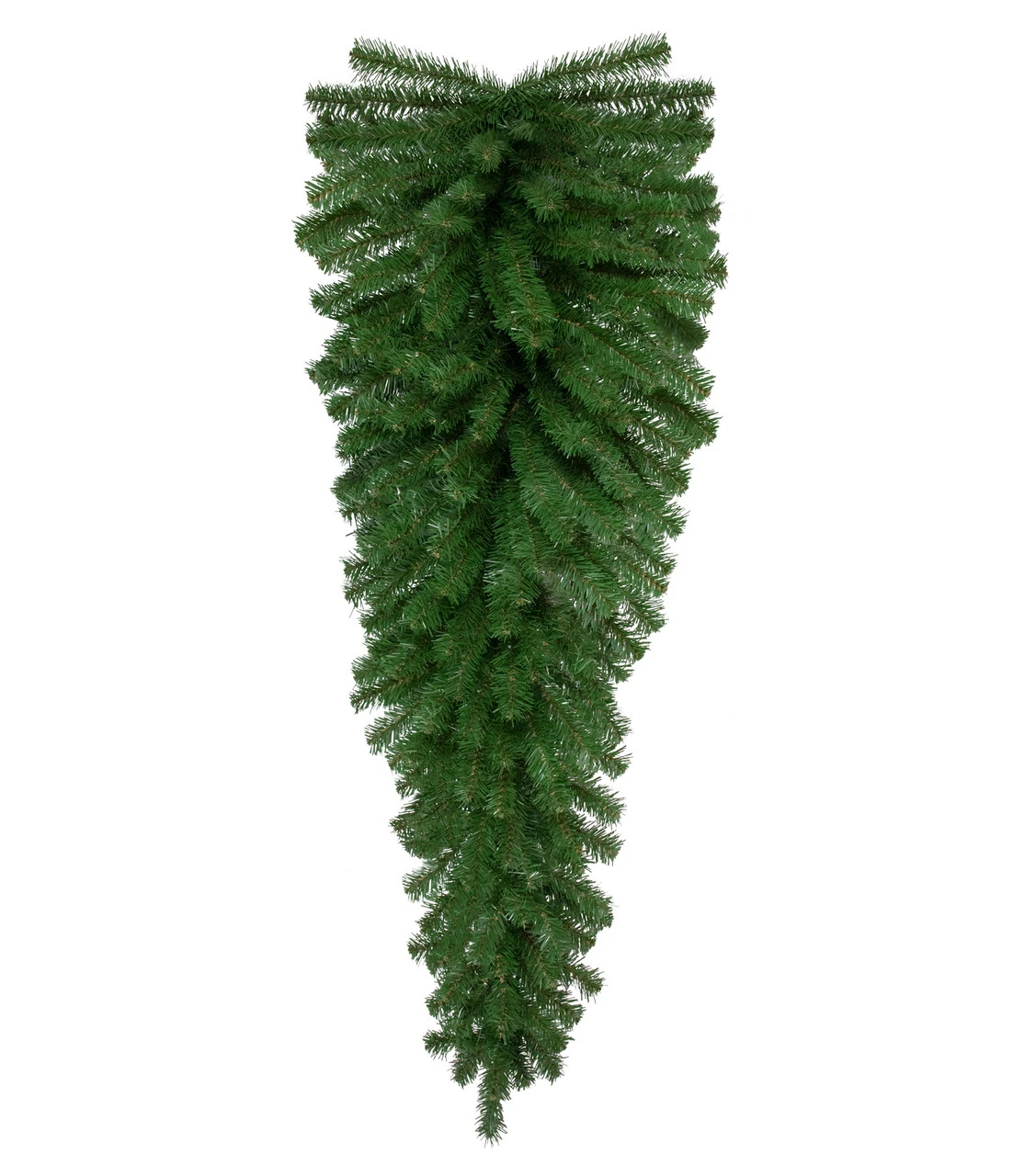48" Dorchester Pine Artificial Christmas Teardrop Swag, Unlit 3 48" Dorchester Pine Artificial Christmas Teardrop Swag, Unlit