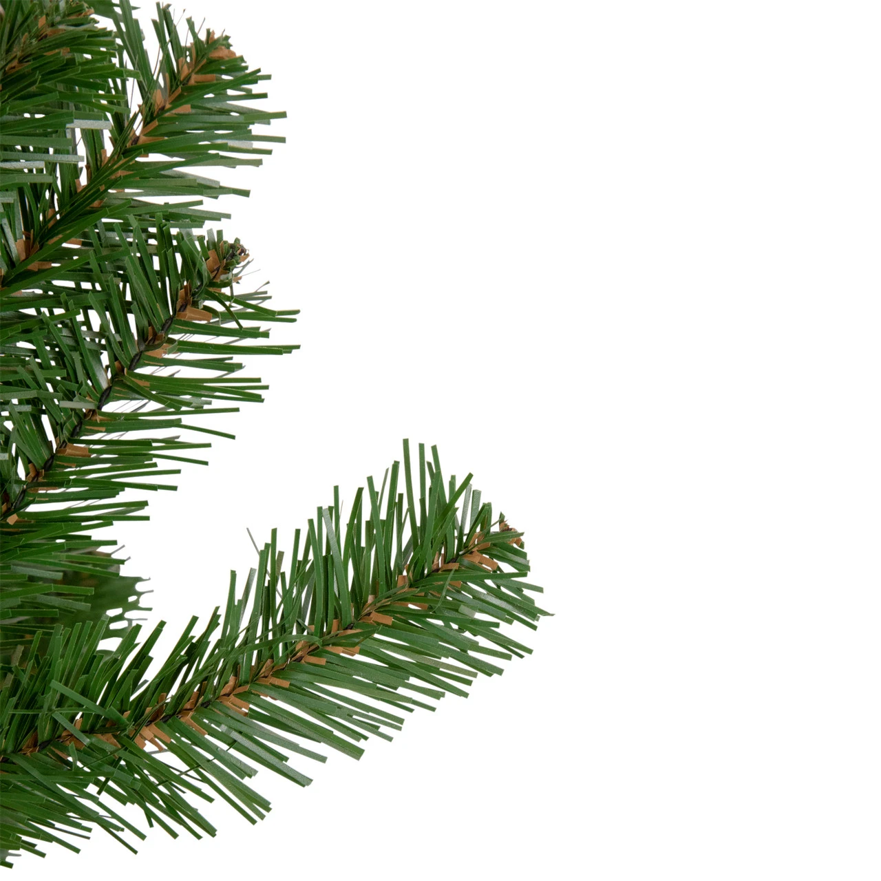 48" Dorchester Pine Artificial Christmas Teardrop Swag, Unlit 4 48" Dorchester Pine Artificial Christmas Teardrop Swag, Unlit - Image 2