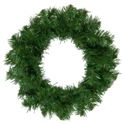 Deluxe Dorchester Full Pine Artificial Christmas Wreath, 24-Inch, Unlit